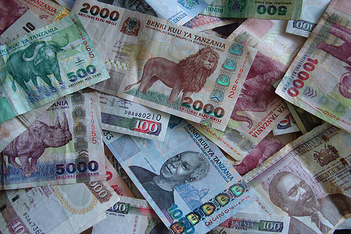 tanzania foreign currency exchange rate